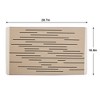 VECELO Front Door Mat Welcome Mat, Absorbent Muddy Kitchen Rugs, Non-Slip Rubber Backing Doormat - 3 of 4
