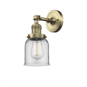 Bell - 1 Light Wall Sconce In Industrial Style-10 Inches Tall and 5 Inches Wide - 1 of 1