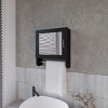 GlasFlength Decorative Wall Mirrors Bathroom Decor Cabinet Accent Mirror Vanity Medicine Cabinet Mirrors for Bathroom Wall, Black, 17.7"*5.7"*19.7" - 2 of 4