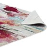 Modway Blume Abstract Floral 4x6 Area Rug - Multi Color,  100% Polypropylene ,  Tight Low Pile Weave - 4 of 4