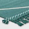 Woven Tapestry with Braid Outdoor Rug - Threshold™ - 3 of 4