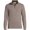 Lands' End Men's Bedford Rib Quarter Zip Sweater - 3 of 4