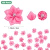 Unique Bargains Artificial Satin Durable Flexible Decorative Mini Ribbon Flowers with Rhinestones 1.2 Inch 100 Pcs - 3 of 4