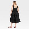 Women's Corset Midi A-Line Dress - Ava & Viv™ - 2 of 3