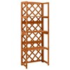 vidaXL Trellis Garden Trellis for Climbing Plants with Shelves Solid Wood Fir - Brown - 2 of 4