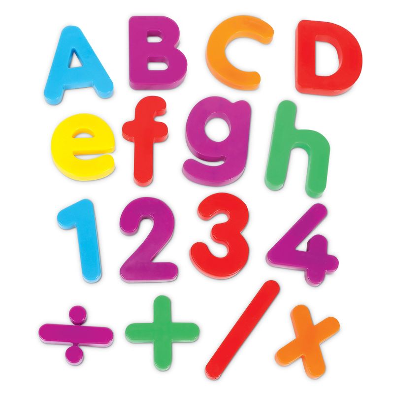 Learning Resources Jumbo Magnetic Letters & Numbers Combo Set - 116 Pieces, Ages 3+ Toddler Learning Toys, ABC for Toddlers, 4 of 7