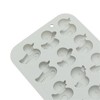 Unique Bargains Chocolate Mould 12-Cavity Duckling Collection Candy Mould Hand Wash 6.02"x4.61"x0.51" 1 Pc - 4 of 4
