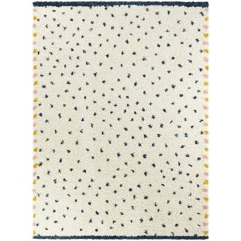 Confetti Shag Cream/Blue - Balta Rugs