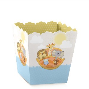 Big Dot of Happiness Noah's Ark - Party Mini Favor Boxes - Baby Shower or Birthday Party Treat Candy Boxes - Set of 12 - 1 of 4