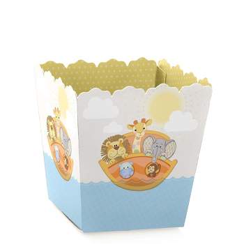 Big Dot of Happiness Noah's Ark - Party Mini Favor Boxes - Baby Shower or Birthday Party Treat Candy Boxes - Set of 12