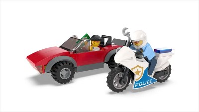 LEGO City - Moto de policía y coche a la fuga - 60392, Lego City