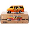 Dodge Van "Ohige no Pon" Orange Two-Tone "Global64" Series 1/64 Diecast Model by Tarmac Works - 4 of 4