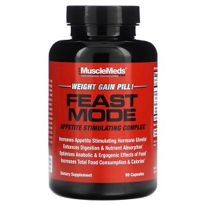 MuscleMeds Feast Mode, Appetite Stimulating Complex, 90 Capsules - 1 of 2