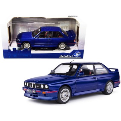 1990 BMW E30 M3 Mauritius Blue Metallic 1/18 Diecast Model Car by Solido