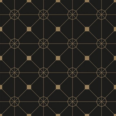 Tempaper Zodiac Noir Self-Adhesive Removable Wallpaper