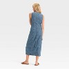 Women's Denim Button-Down Ankle Dress - Universal Thread™ - 2 of 3