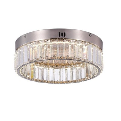 Artcraft Lighting Stella 1 - Light Flush Mount in  Satin Nickel