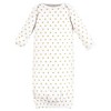 Hudson Baby Infant Girl Cotton Gowns, Girl Mommy - 4 of 4
