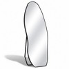 Beautyolove Irregular Modern Aluminum Alloy Framed Full Length Mirror Floor Mirror - 2 of 4