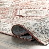 Nuloom Deandra Oriental/Persian 4x6 Indoor Area Rug for Living Room Bedroom Dining Room Kitchen, Rust/Ivory - 4 of 4