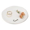 Unique Bargains Ceramic White Decorative Jewelry Tray - 4 of 4