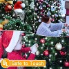 Ollny 400 LED 16 strings Cool White Christmas Tree Lights (Green Cable, Plug in, 8 Modes) - 4 of 4