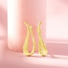 Ross-Simons Italian 18kt Gold Over Sterling Silver Twisted Hoop Earrings - 3 of 4