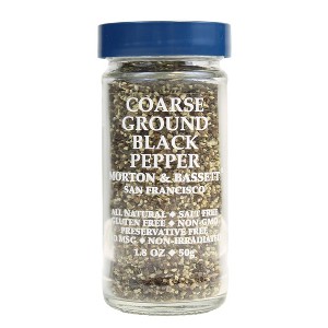 Morton & Bassett Spices Coarse Ground Black Pepper 1.8oz - 1 of 4