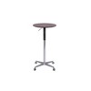 Movable Adjustable Bar Table 360 Swivel Counter Bar Height Aluminum Alloy Star Base Mobile Coffee Table - 2 of 3