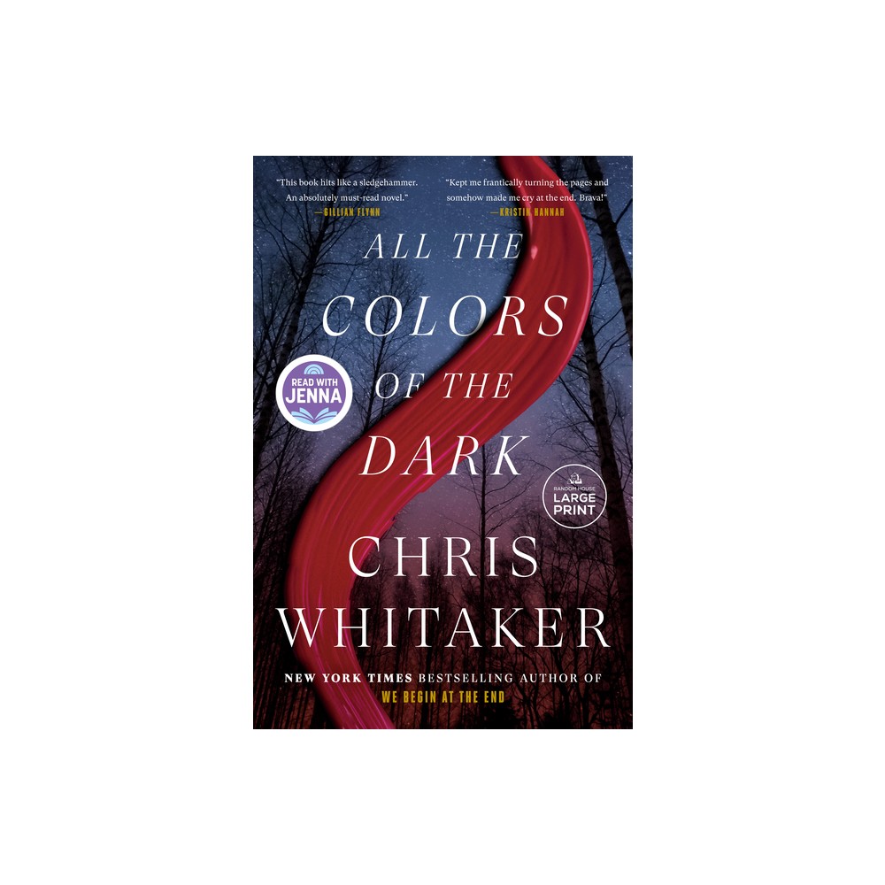 All the Colors of the Dark - Large Print by Chris Whitaker (Paperback)