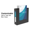 Staples Heavy-Duty 3" 3-Ring View Binders Black 4/Carton (24690CT) 56234CT/24690CT - 4 of 4