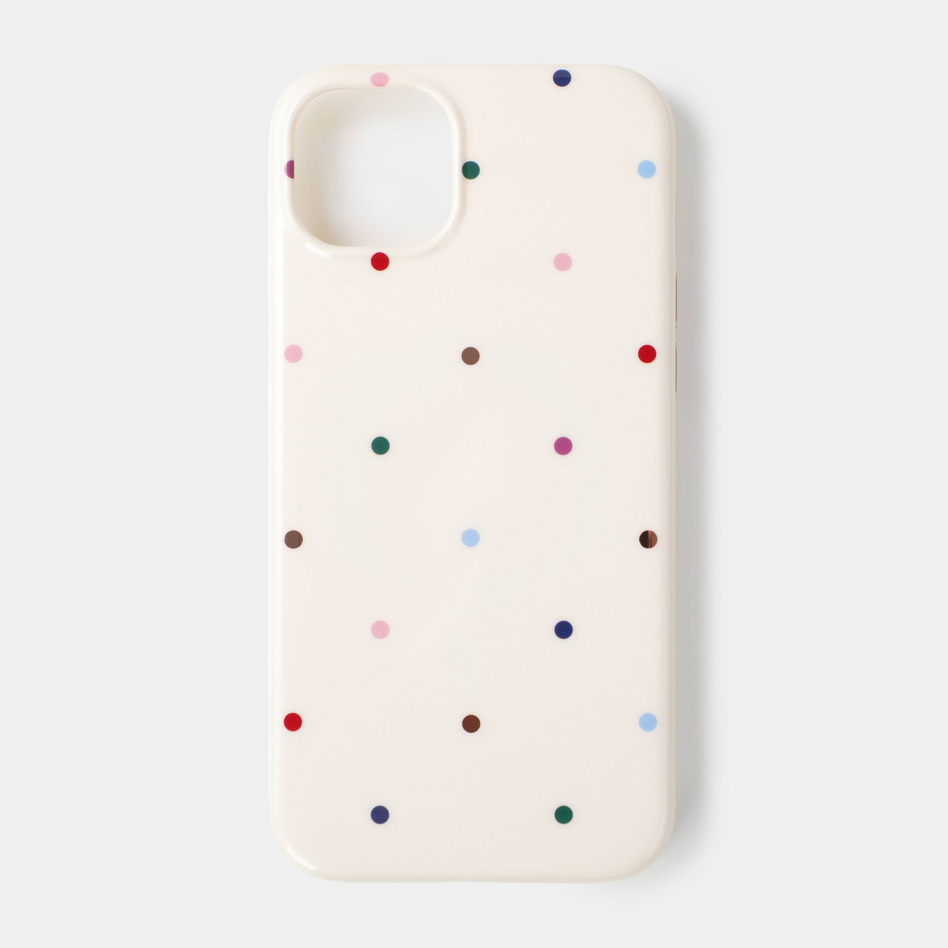 Cream Polka Dots IML Phone Case - heyday™ iPhone 15 Plus/14 Plus