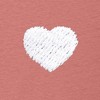 Dalix Womens Lil Heart Lightweight High Waisted Tee - 2 of 4