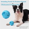 Dog Treat Ball Interactive Dog Ball & Treat Dispensing Chew Toy for Small & Medium Dogs Durable Teething Toy for Boredom IQ Training & Slow Feeding - 3 of 4