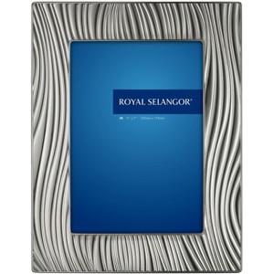 Royal Selangor 013010R Sand Photo Frame, 5" x 7", Pewter - 1 of 1