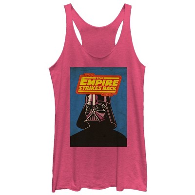 Women's Star Wars Darth Vader Gaze Racerback Tank Top : Target