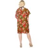 HAPPY BAY Women's Summer Bathing Suit Cover-up Mini Wrap Dresses for Women X-Large-XX-Large Red Tie Dye Design - 2 of 3