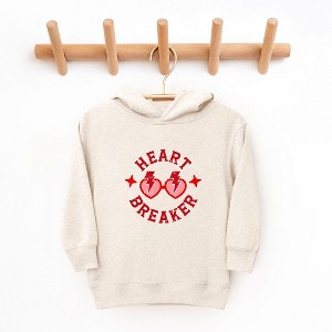 The Juniper Shop Heart Breaker Sunglasses Toddler Graphic Hoodie - 1 of 3