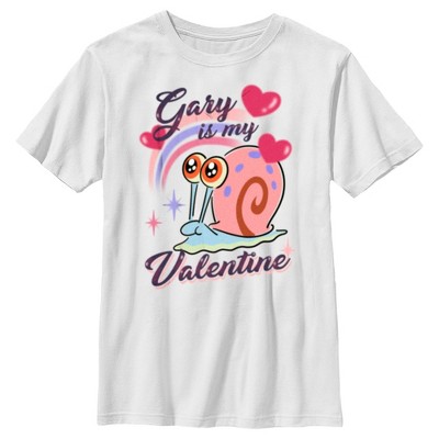 Boy's SpongeBob SquarePants Gary is My Valentine T-Shirt