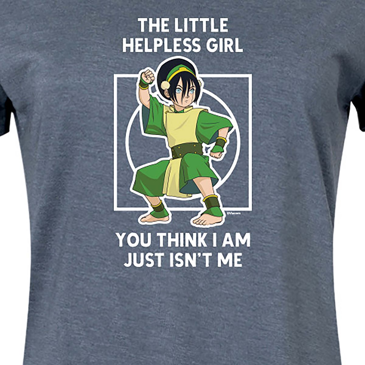 Women's - Avatar - The Last Airbender - Toph Graphic T-shirt Dress - thumbnail 2