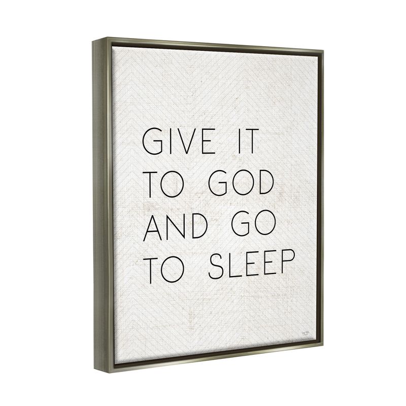 Stupell Industries Give it to God and Sleep Faith Based Bedroom Quote, 4 of 7