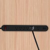 Globe Electric 4' 6 Outlet Extension Cord Black - 3 of 3