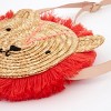 Meri Meri Lion Cross Body Straw Bag (Pack of 1) - 2 of 4