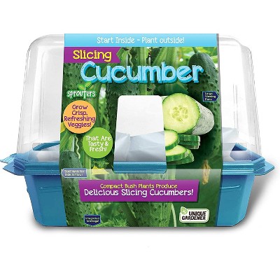 Unique Gardener Slicing Cucumbers