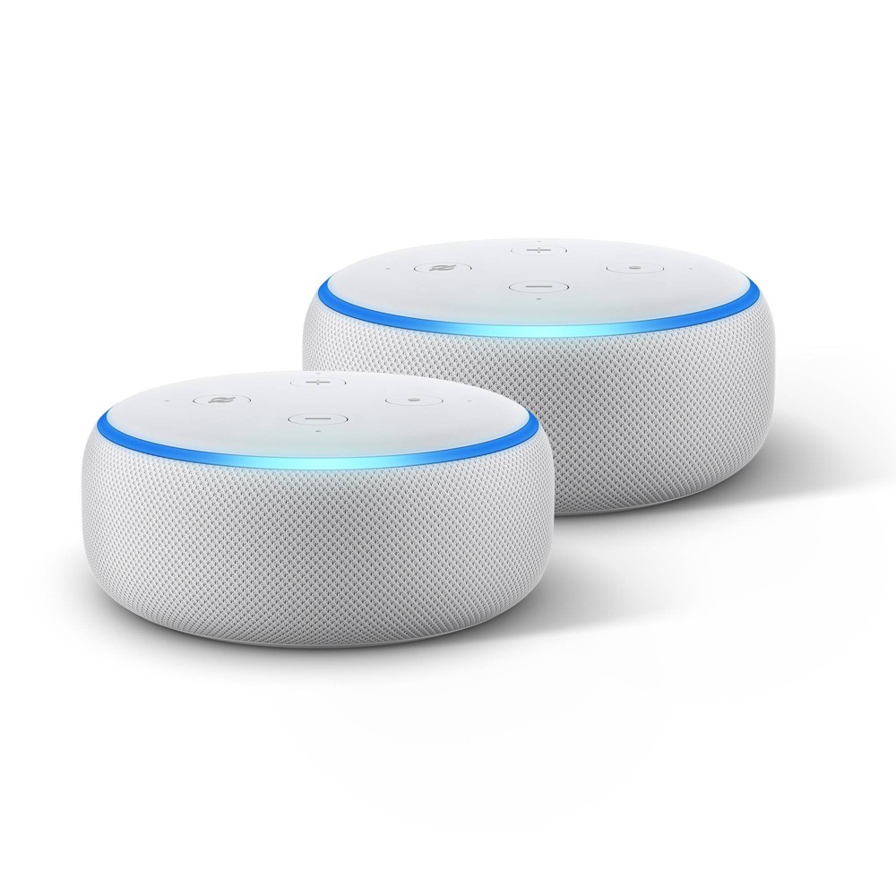 Amazon Echo Dot (3rd Generation) White - 2 Pack was $99.98 now $59.99 (40.0% off)
