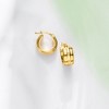 Ross-Simons Italian 10kt Yellow Gold Huggie Hoop Earrings - 4 of 4