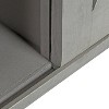 18" x 8" x 20" Farmhouse Wall Organizer with Storage, Hooks - Kate & Laurel All Things Decor - 4 of 4