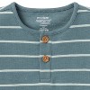Modern Moments™ by Gerber Baby Boys' 2-Piece Henley Shirt and Shorts Set - 2 of 4