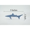Collectible Wildlife Gifts | Shark, Blue Shark, High Quality, Hand Painted, Rubber, Requiem Shark,  Realistic, Model,  Toy, Gift,   3" CH564 BB162 - 3 of 4