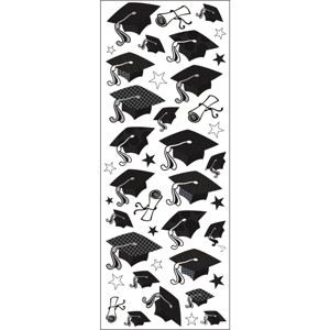 Sticko Dimensional Stickers - Graduation, 12pcs - 1 of 1